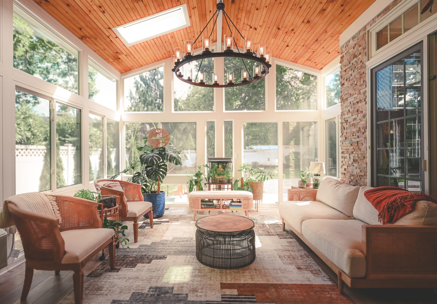 Four-season LivingSpace sunroom in Egg Harbor Township NJ