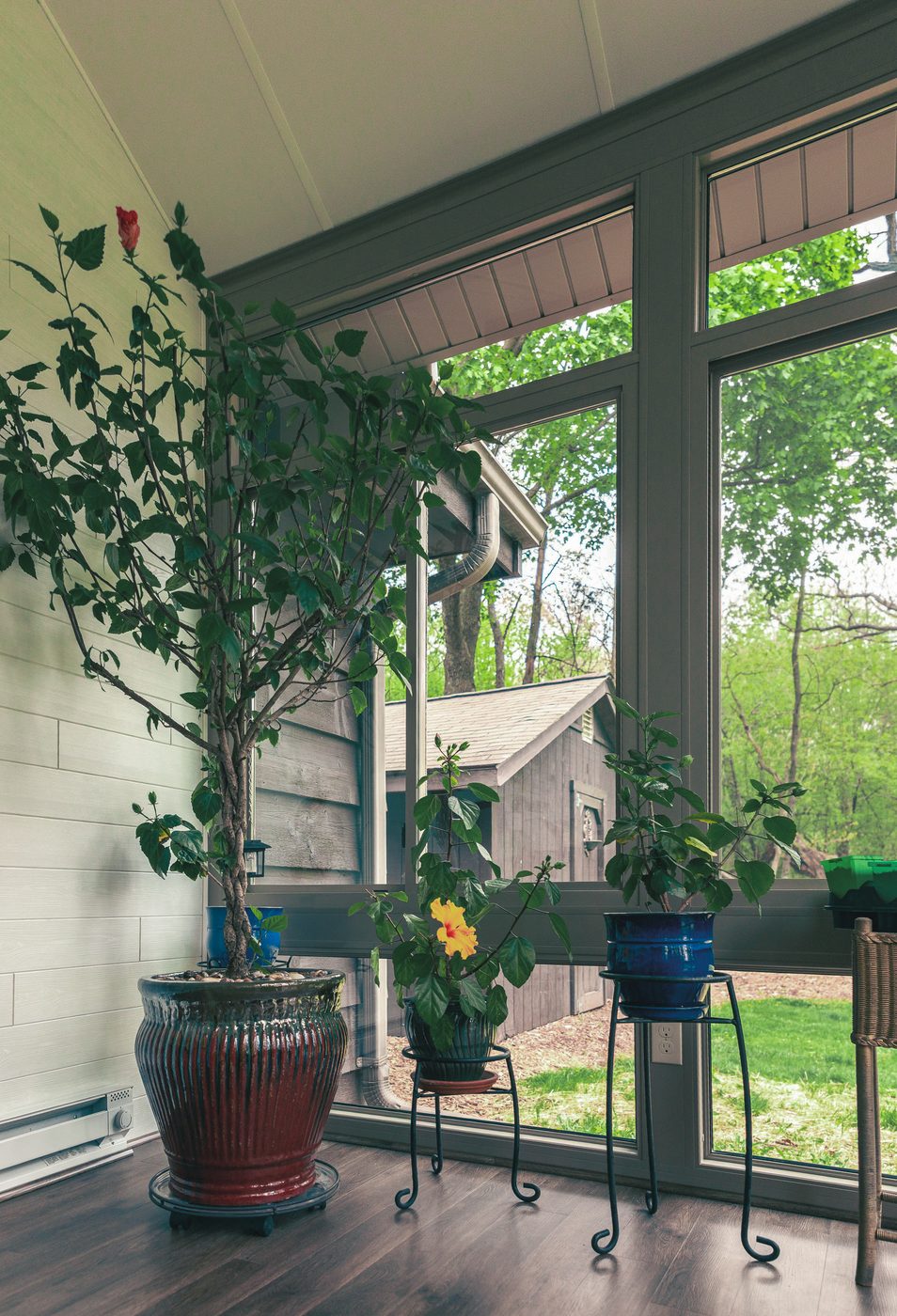 LivingSpace sunroom interior detail in Atlantic County NJ