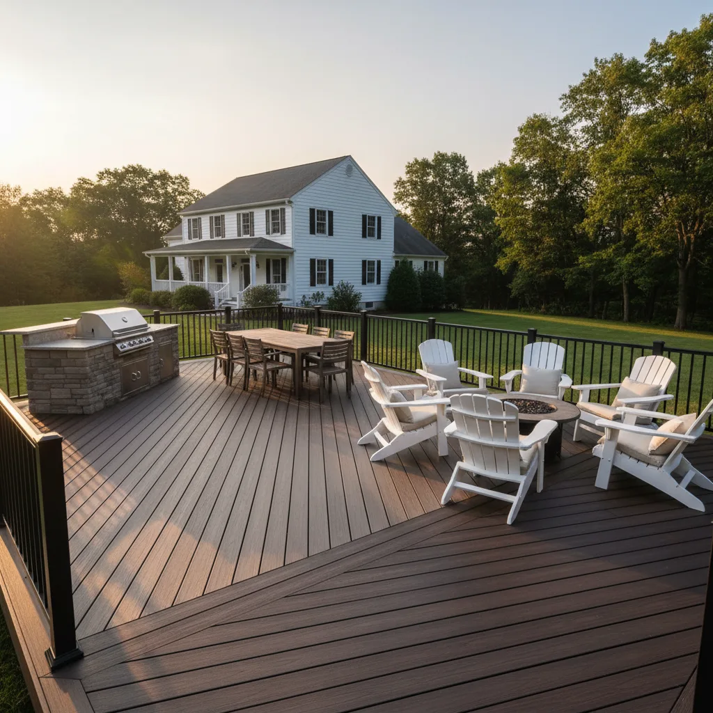 TimberTech deck in Egg Harbor Township NJ