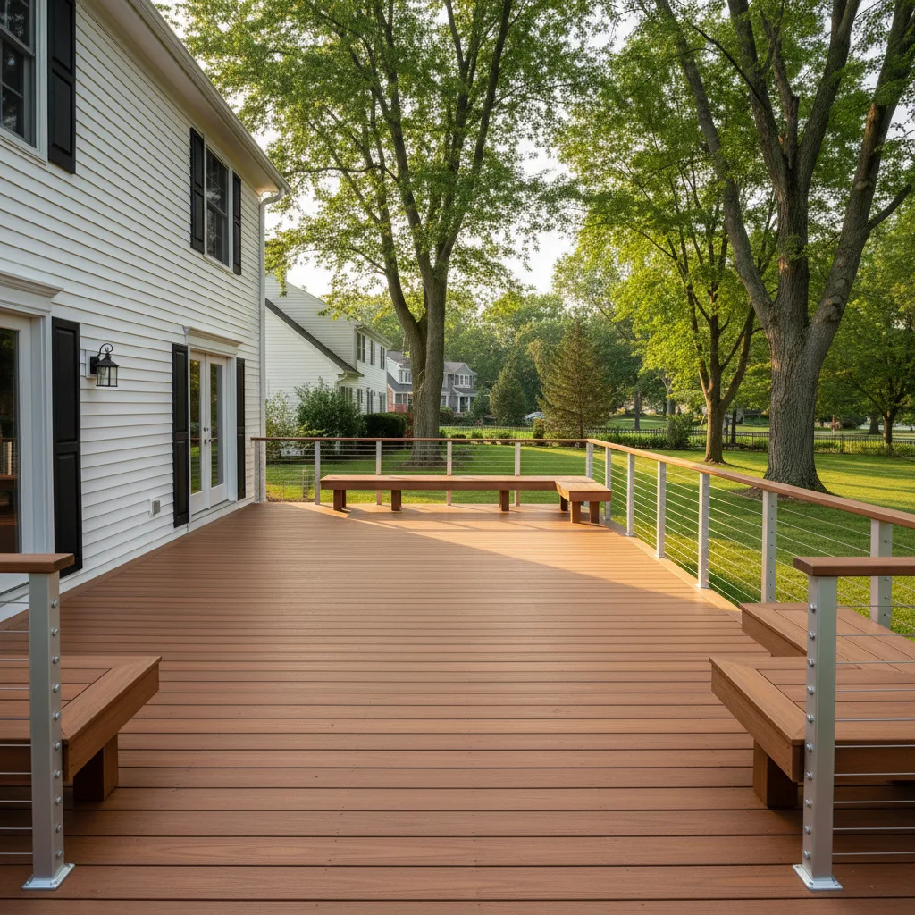 Trex composite deck in Vineland NJ