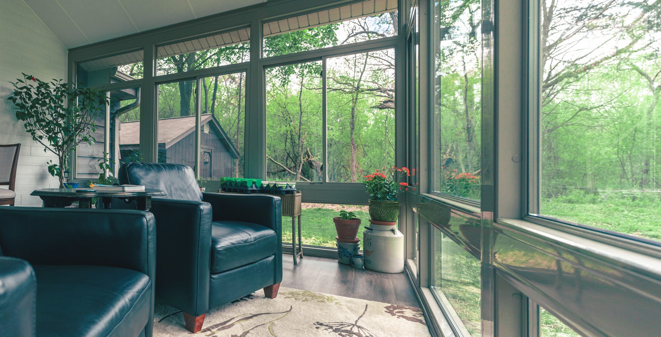 Four-season sunroom project in Burlington County, NJ